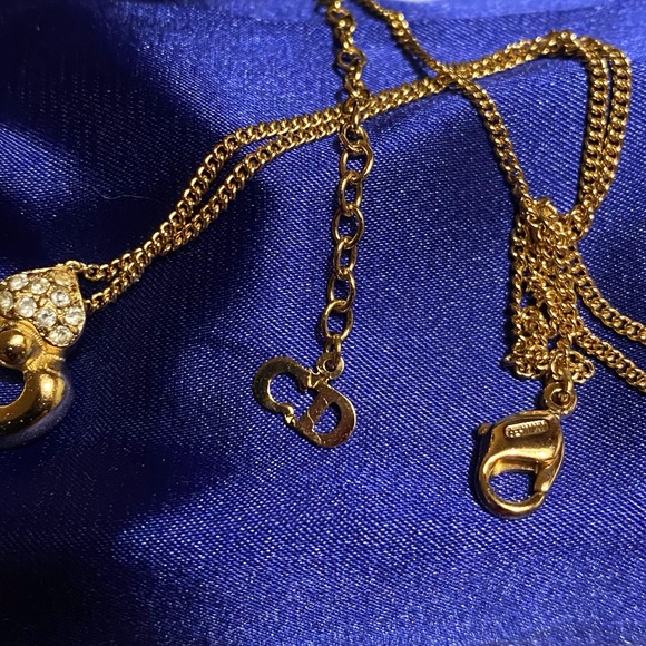 Christian Dior  CD Crystal Necklace - Picture 6 of 10